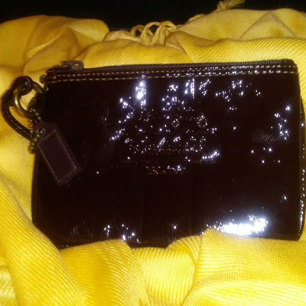Rich chocolate coach wristlette